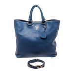 Prada // Vitello Daino Tote Bag