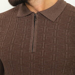 Devin Knitwear Jumper // Brown (S)