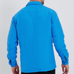 Charlie Plaid Lumberjack Shirt // Blue (XL)