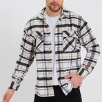 Foster Plaid Lumberjack Shirt // Beige (XL)