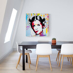 Princess Leia // Seven (15"H x 15"W x 1.5"D)