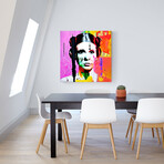 Princess Leia // Five (15"H x 15"W x 1.5"D)