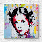 Princess Leia // Seven (15"H x 15"W x 1.5"D)