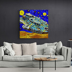 Millennium Falcon // Two (15"H x 15"W x 1.5"D)