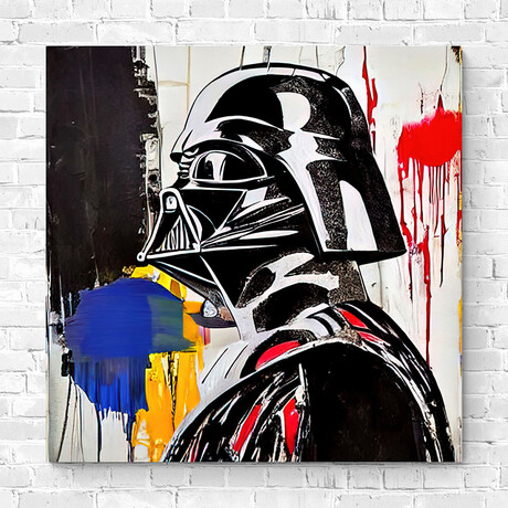 Darth Vader // Two (15"H x 15"W x 1.5"D)
