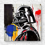 Darth Vader // Two (15"H x 15"W x 1.5"D)