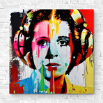 Princess Leia // Two (15"H x 15"W x 1.5"D)
