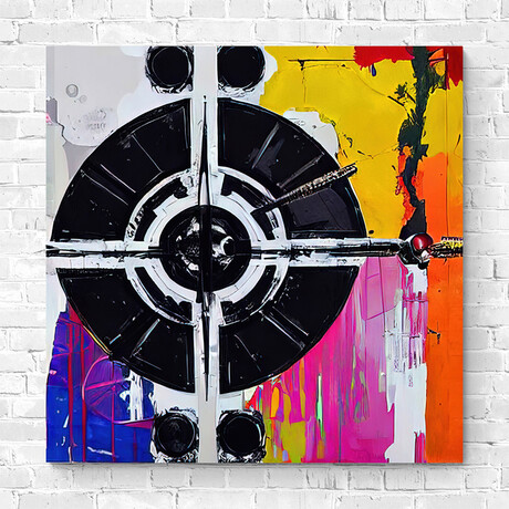 Star Wars Space Station // One (15"H x 15"W x 1.5"D)