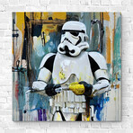 Storm Trooper // Two (15"H x 15"W x 1.5"D)