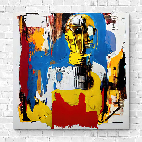 3CPO // Five (15"H x 15"W x 1.5"D)