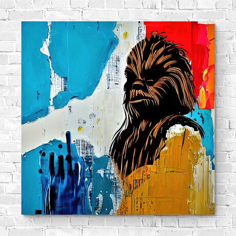 Chewbacca // One (15"H x 15"W x 1.5"D)