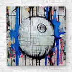 Death Star // Two (15"H x 15"W x 1.5"D)