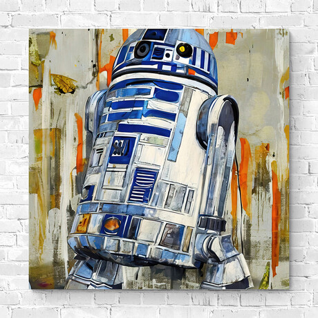 R2D2 // Three (15"H x 15"W x 1.5"D)