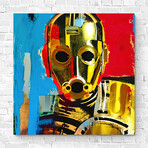 C3PO // Four (15"H x 15"W x 1.5"D)