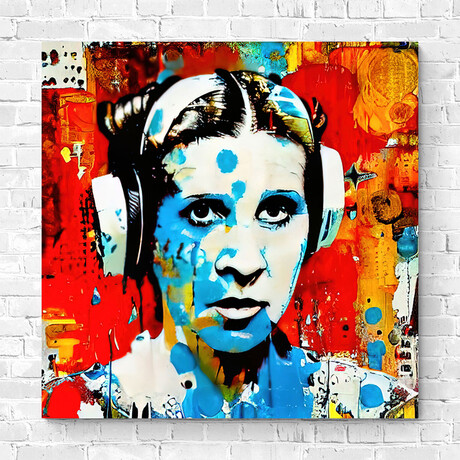 Princess Leia // Six (15"H x 15"W x 1.5"D)