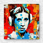 Princess Leia // Six (15"H x 15"W x 1.5"D)