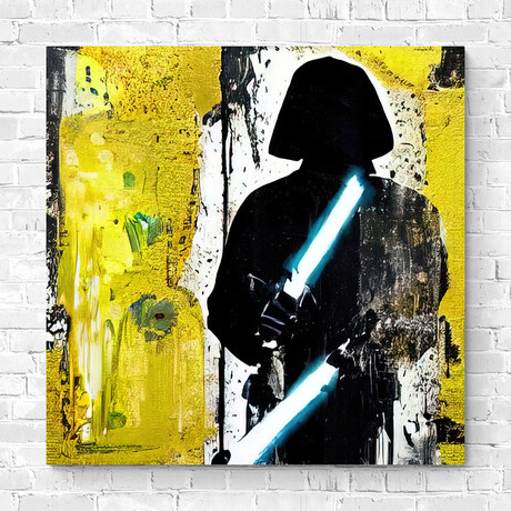 Luke Skywalker // One (15"H x 15"W x 1.5"D)