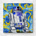 R2D2 // Two (15"H x 15"W x 1.5"D)