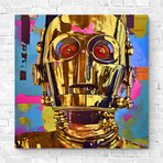 C3PO // Three (15"H x 15"W x 1.5"D)