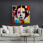 Princess Leia // Two (15"H x 15"W x 1.5"D)