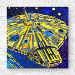 Millennium Falcon // One (15"H x 15"W x 1.5"D)