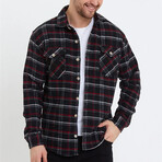 Josh Plaid Lumberjack Shirt // Black (L)