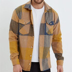 Arlo Plaid Lumberjack Shirt // Brown (XL)