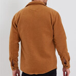 Solid Shacket // Camel Melange (L)