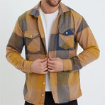 Arlo Plaid Lumberjack Shirt // Brown (XL)