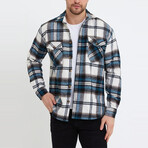 Sloan Plaid Lumberjack Shirt // Blue (M)