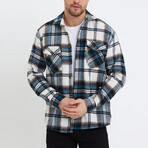 Sloan Plaid Lumberjack Shirt // Blue (M)
