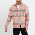 Nolan Plaid Lumberjack Shirt // Pink (M)