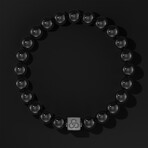 Essential Onyx Bracelet // Black Gold + Black (X-Small)