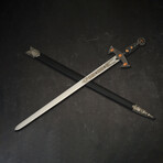 34" Knights Templar Rose Gold Sword