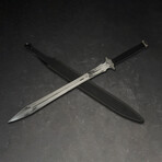 37" Dark Xiphos Sword