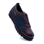 Benson Casual Shoes // Navy + Claret (Euro: 39)
