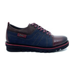 Benson Casual Shoes // Navy + Claret (Euro: 39)
