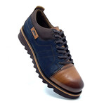 Benson Casual Shoes // Navy + Tobacco (Euro: 45)