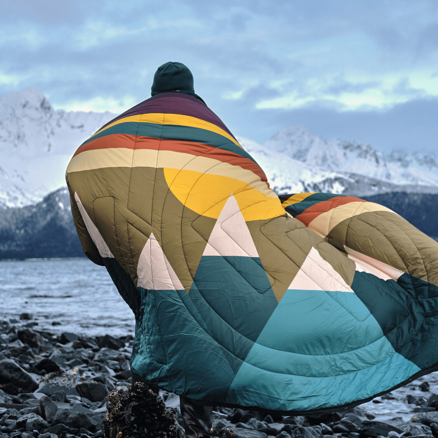 VOITED CloudTouch™ Indoor + Outdoor Camping Blanket // Monadnock