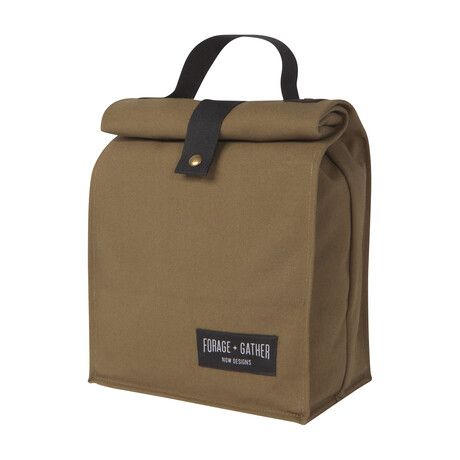 Lunch Bag Forage Gather // Green
