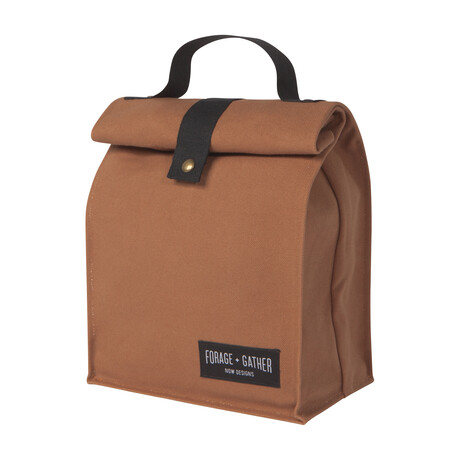 Lunch Bag Forage Gather // Brown