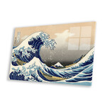 The Great Wave at Kanagawa, 1829 Print // Katsushika Hokusai (24"H x 16"W x 0.25"D)