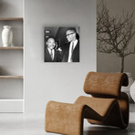 King And Malcolm X, 1964 Print On Acrylic Glass by  Unknown