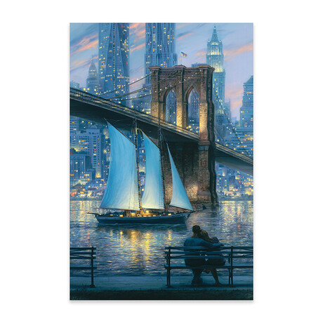Dream For Two Print On Acrylic Glass by  Evgeny Lushpin