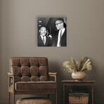 King And Malcolm X, 1964 Print On Acrylic Glass by  Unknown