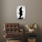 Armored Samurai Print On Acrylic Glass by Nicklas Gustafsson