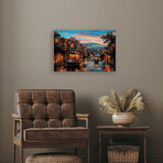 Cable Car Heaven Print On Acrylic Glass by  Evgeny Lushpin