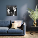 King And Malcolm X, 1964 Print On Acrylic Glass by  Unknown