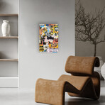 Basquiat World Print On Acrylic Glass by  PinkPankPunk