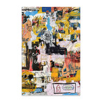 Basquiat World Print On Acrylic Glass by  PinkPankPunk